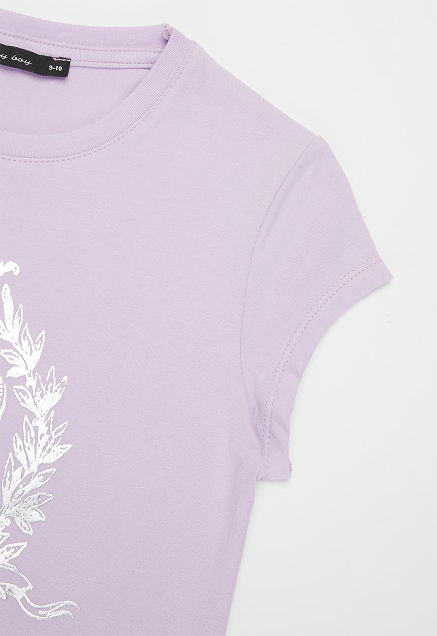 SISSY BOY - Crowing glory basic top - lilac