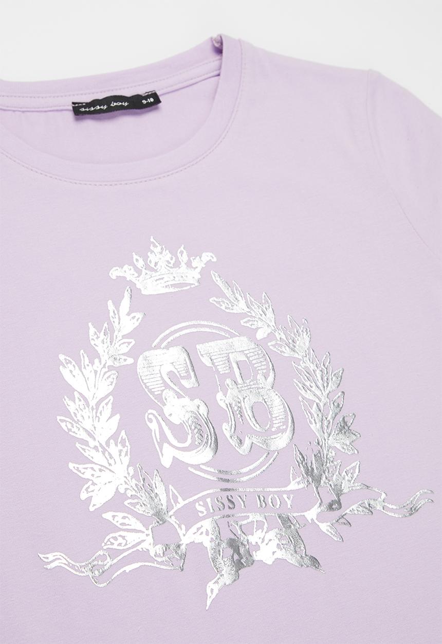 SISSY BOY - Crowing glory basic top - lilac