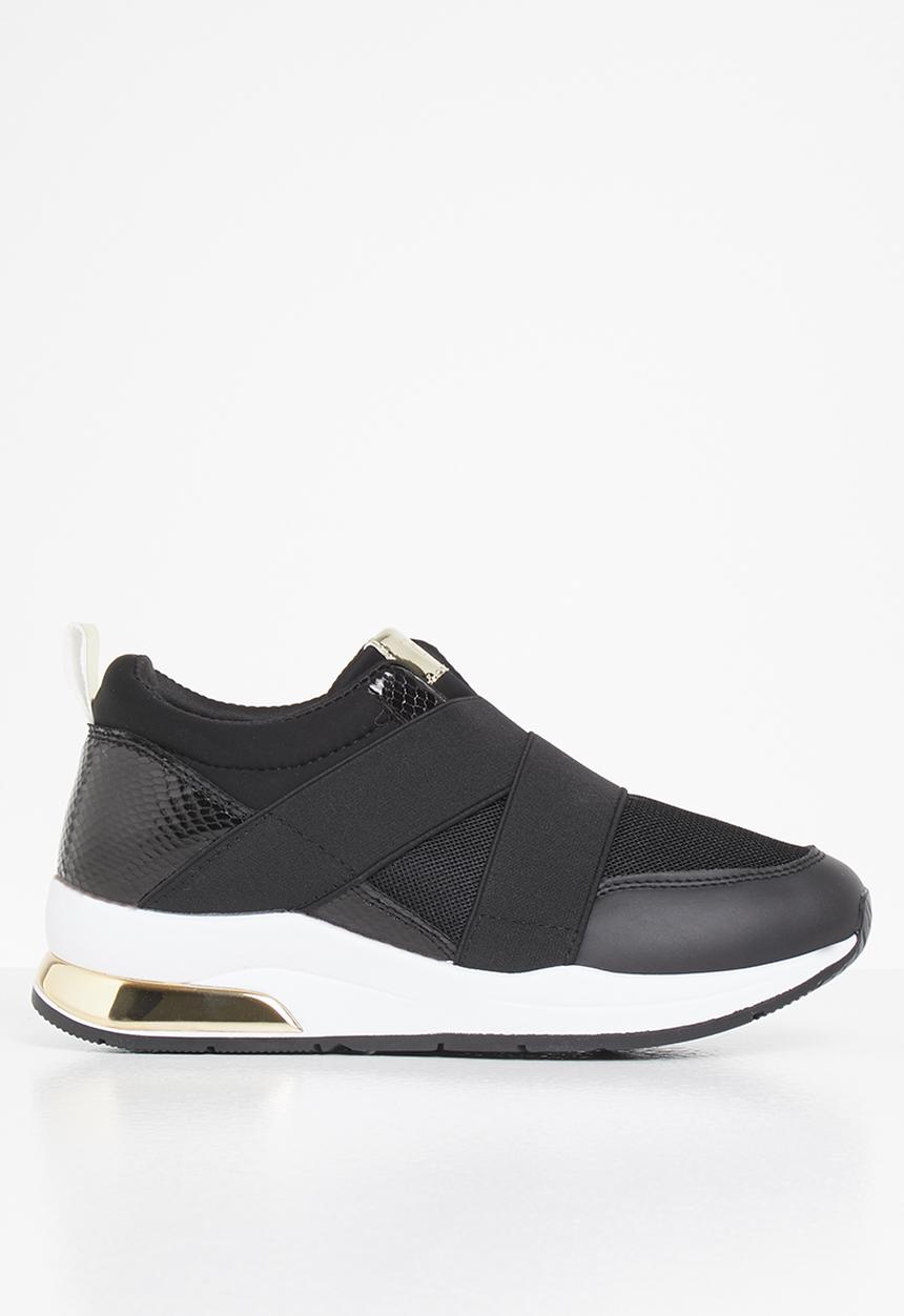 Tom Tom - Criss-cross sneaker - black