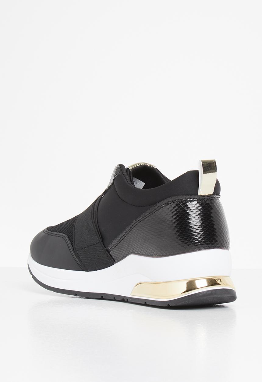 Tom Tom - Criss-cross sneaker - black