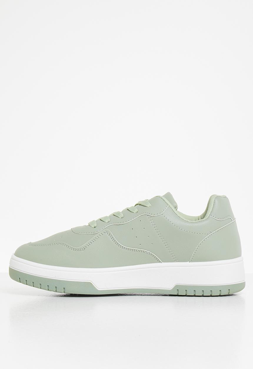 Tom Tom - Pin punch sneaker - sage