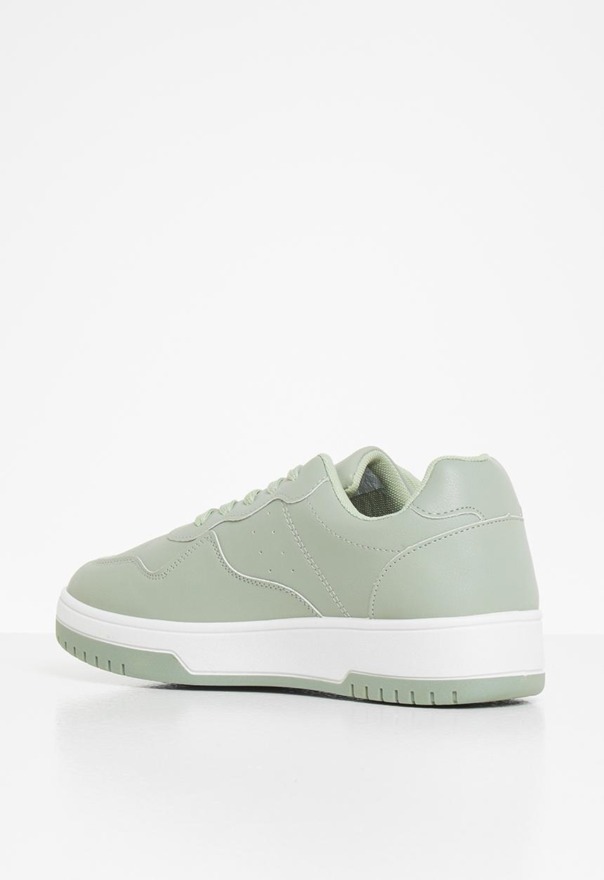 Tom Tom - Pin punch sneaker - sage