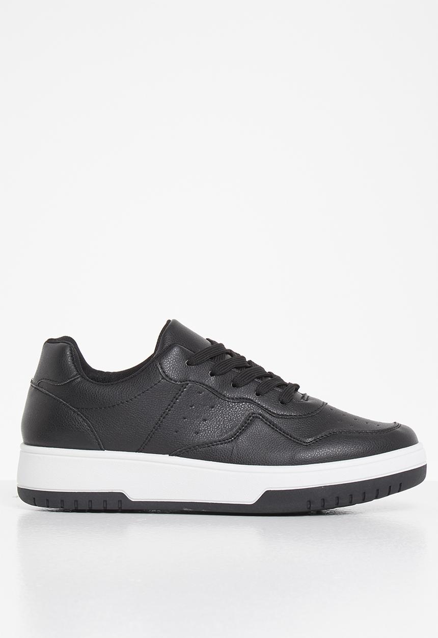 Tom Tom - Pin punch sneaker - black 