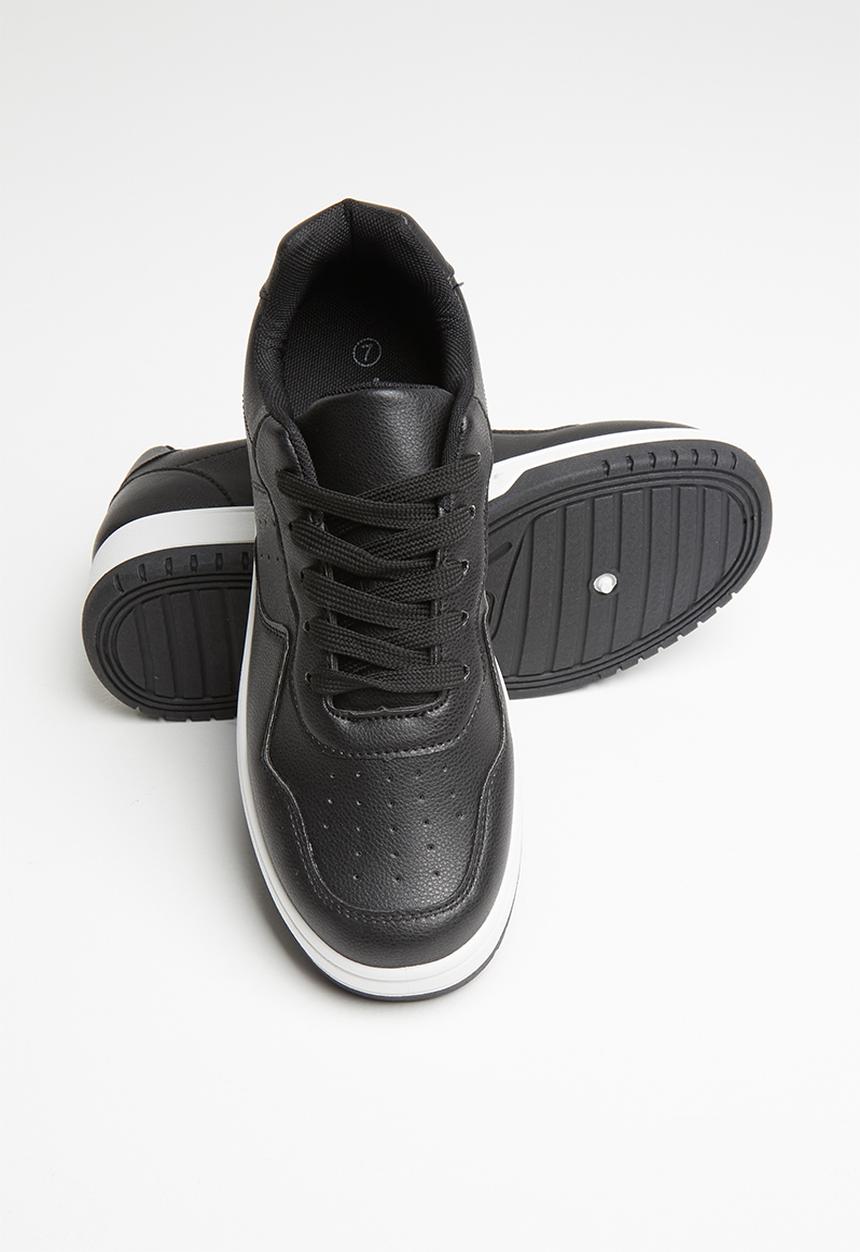 Tom Tom - Pin punch sneaker - black 