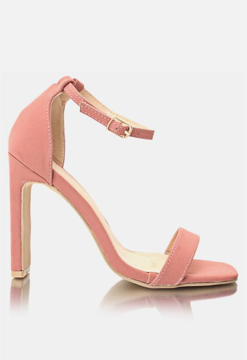 Seduction - Classic ankle strap heel - pink