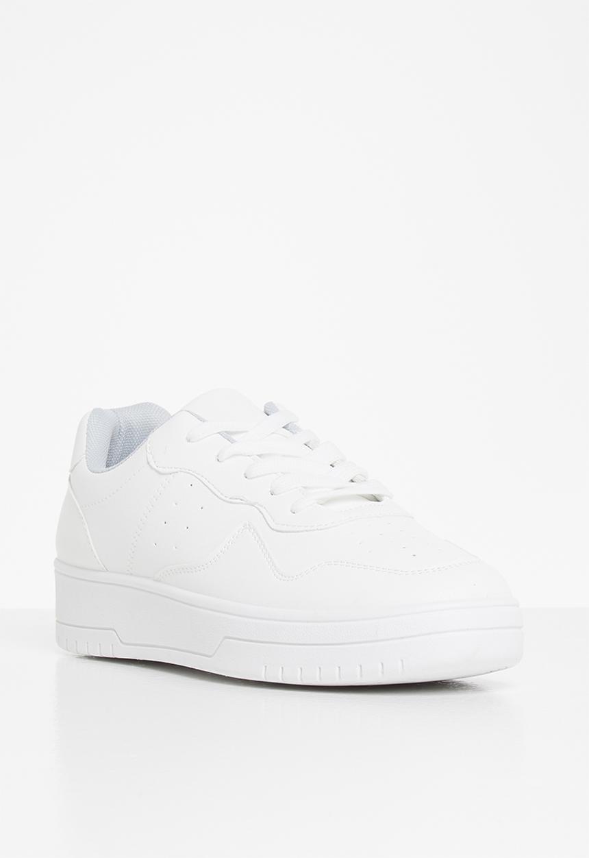 Tom Tom - Pin punch sneaker - white 