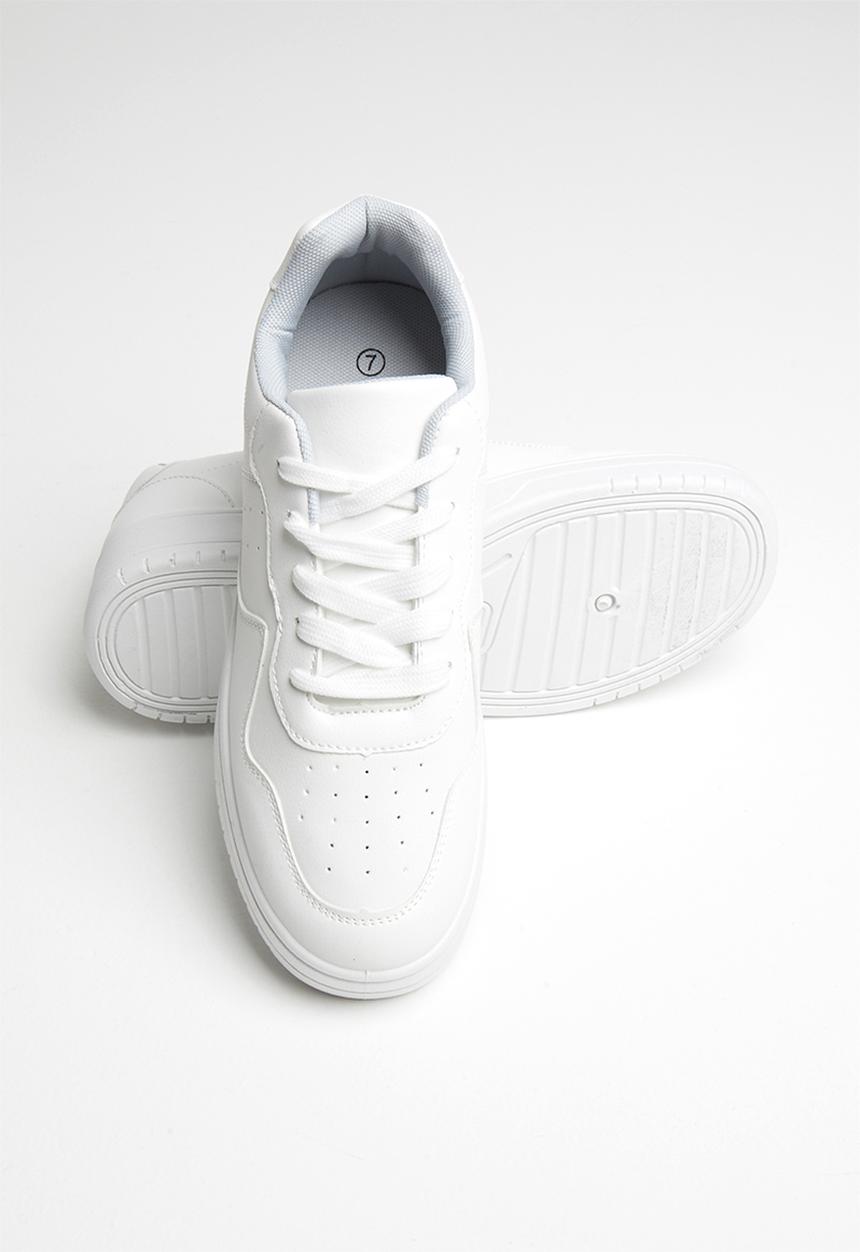 Tom Tom - Pin punch sneaker - white 