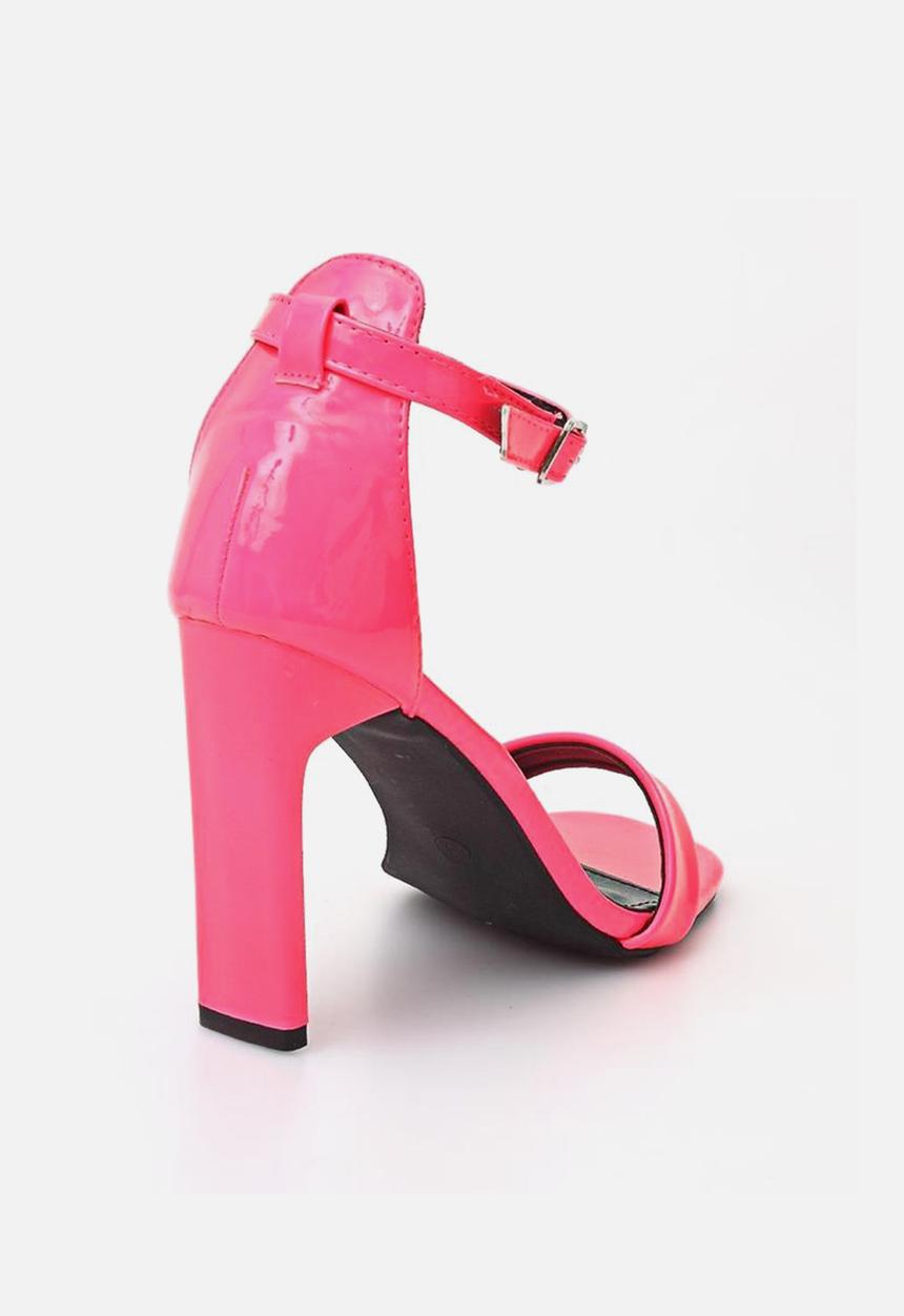 Seduction - Ankle strap heel - hot pink