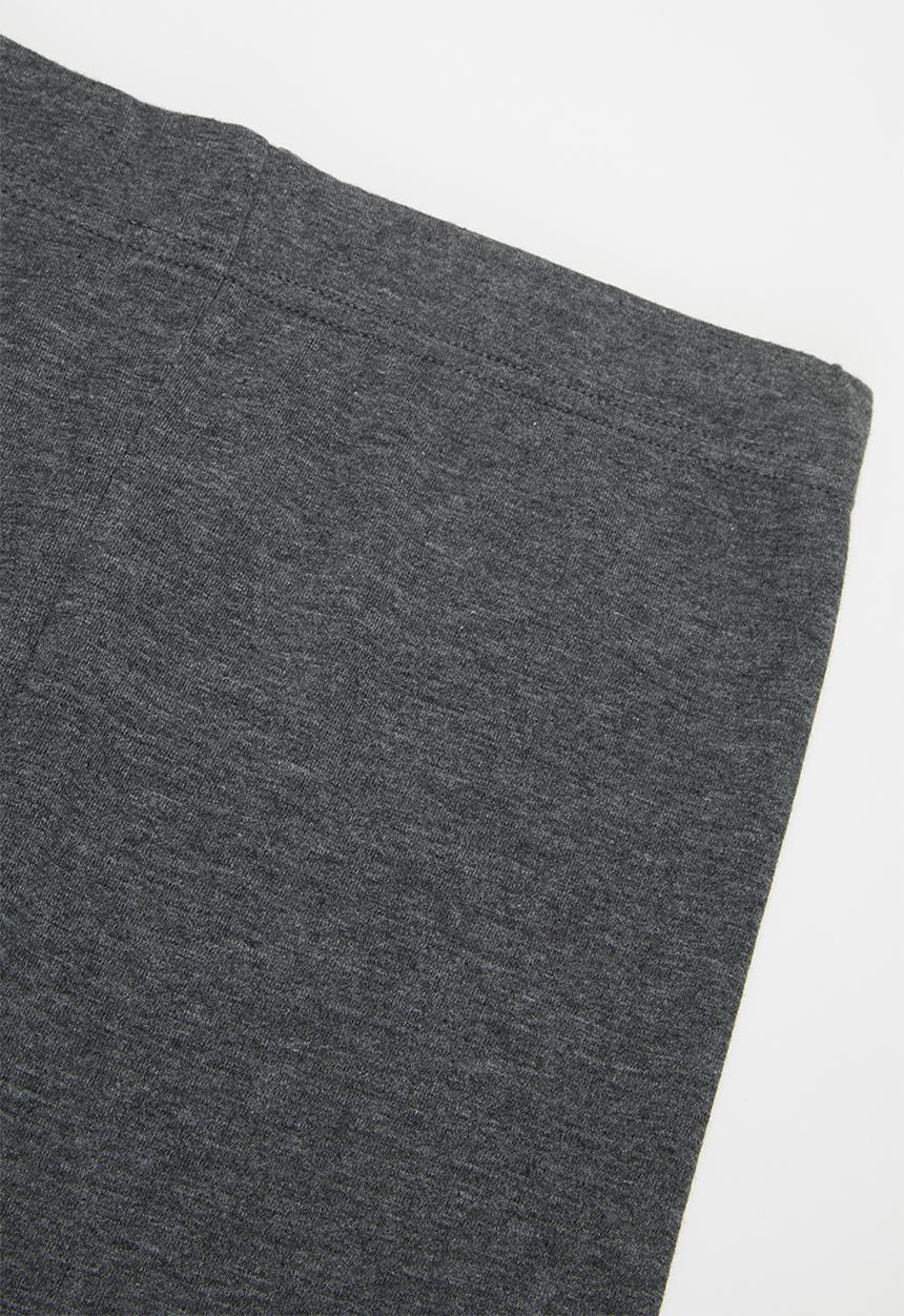 Rebel Republic - Girls 2 pack biker leggings - black & grey 