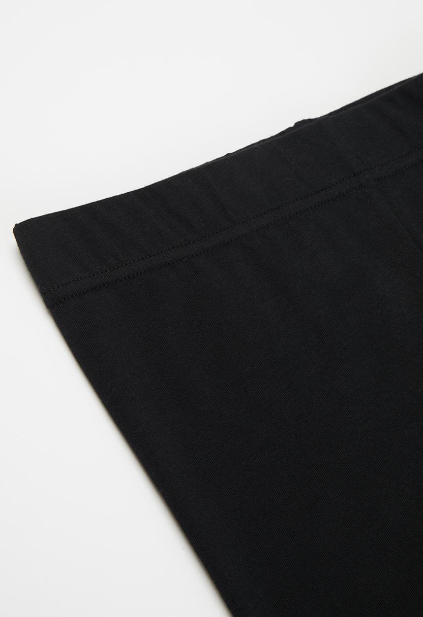 Rebel Republic - Girls 2 pack biker leggings - black & grey 
