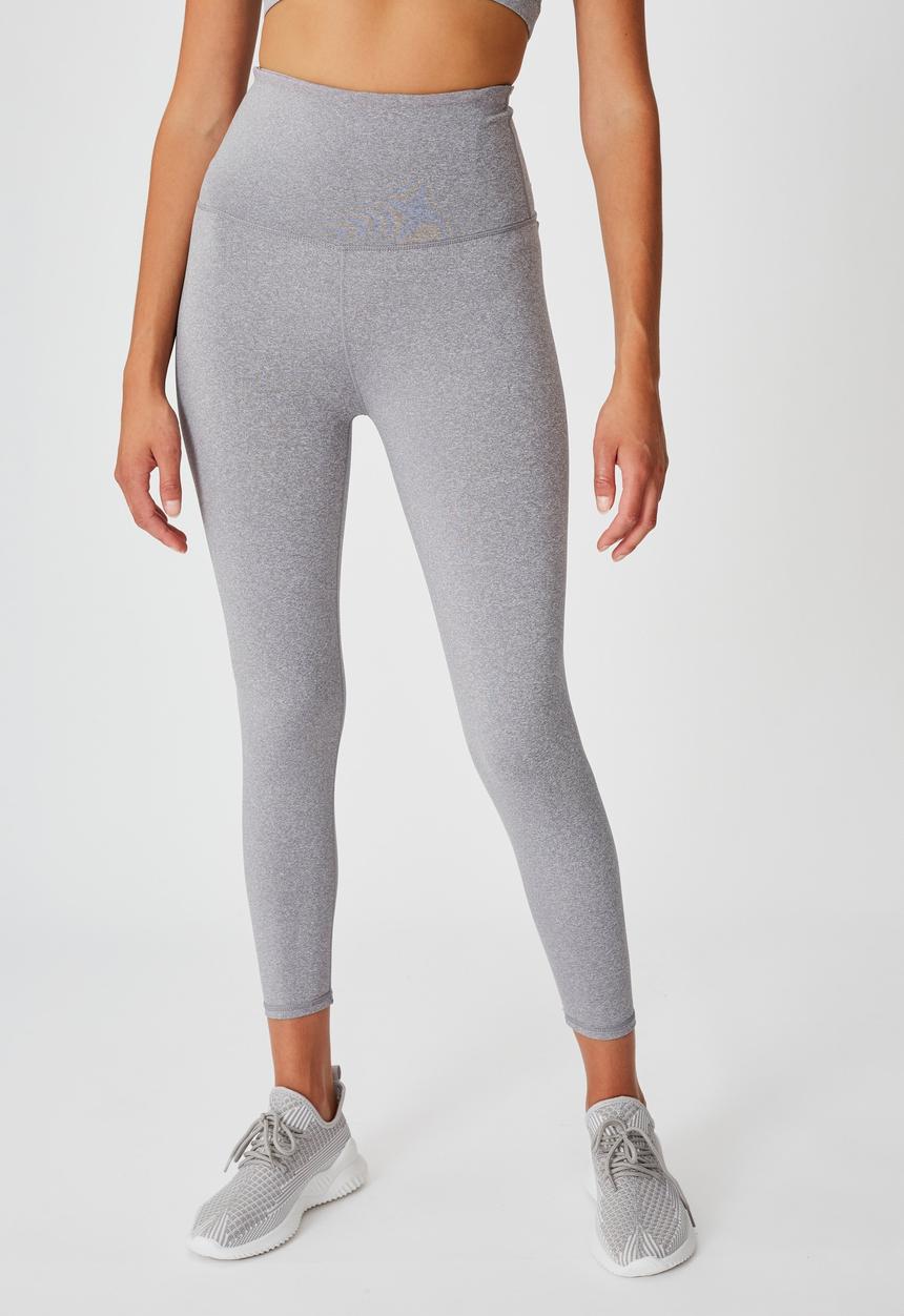 Cotton On - Active high waist core 7/8 tight - grey 