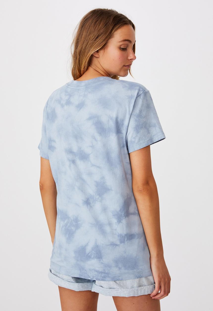 Cotton On - Classic slogan t shirt - blue