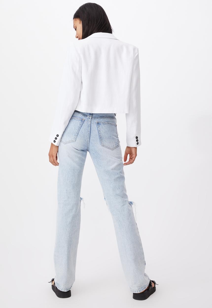 Cotton On - Cropped blazer - white