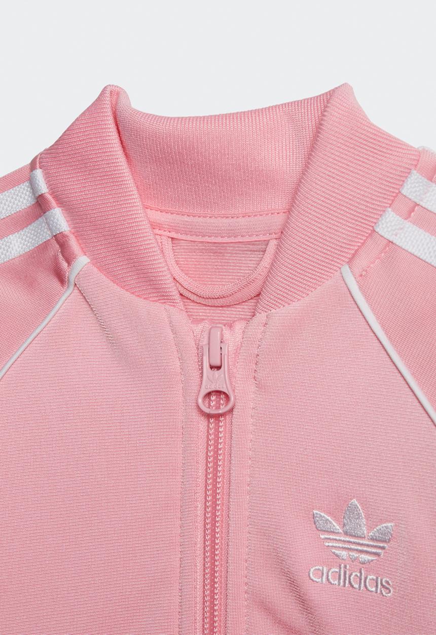 adidas Originals - Sst tracksuit - light pink & white