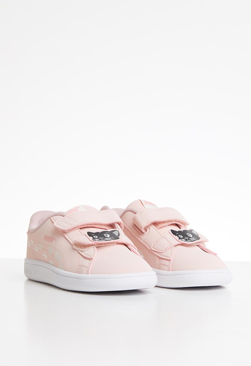 PUMA - Smash v2 animals v infant - peach
