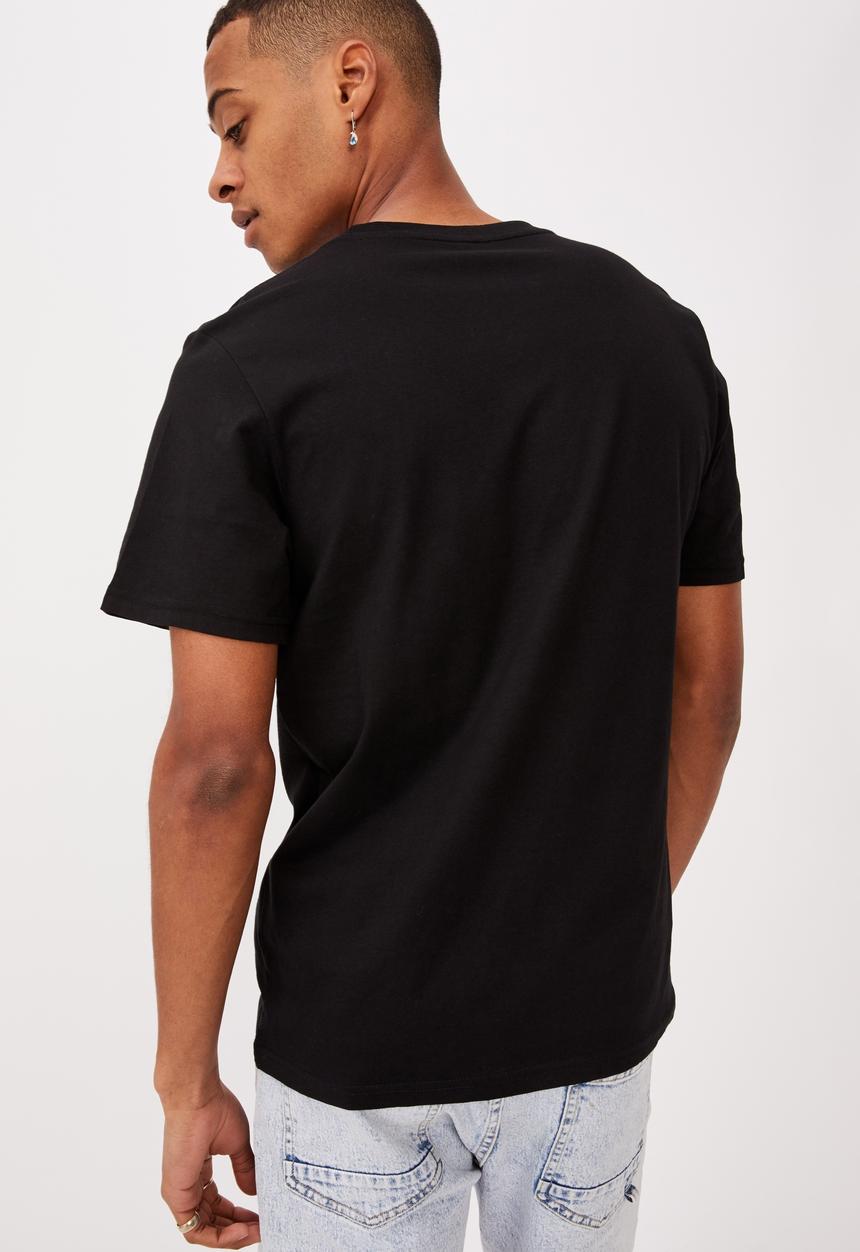 Cotton On - Tbar street T-shirt - black