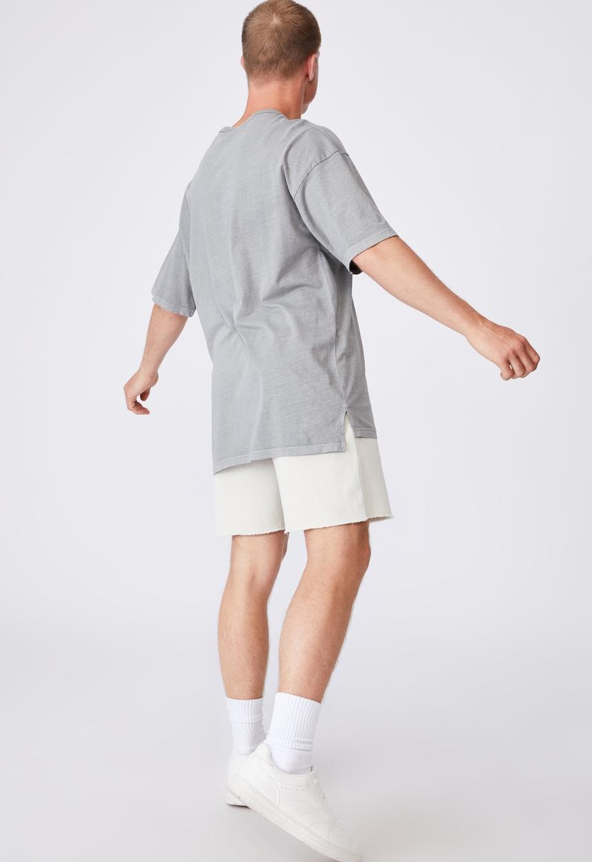 Cotton On - Droptail tee - grey