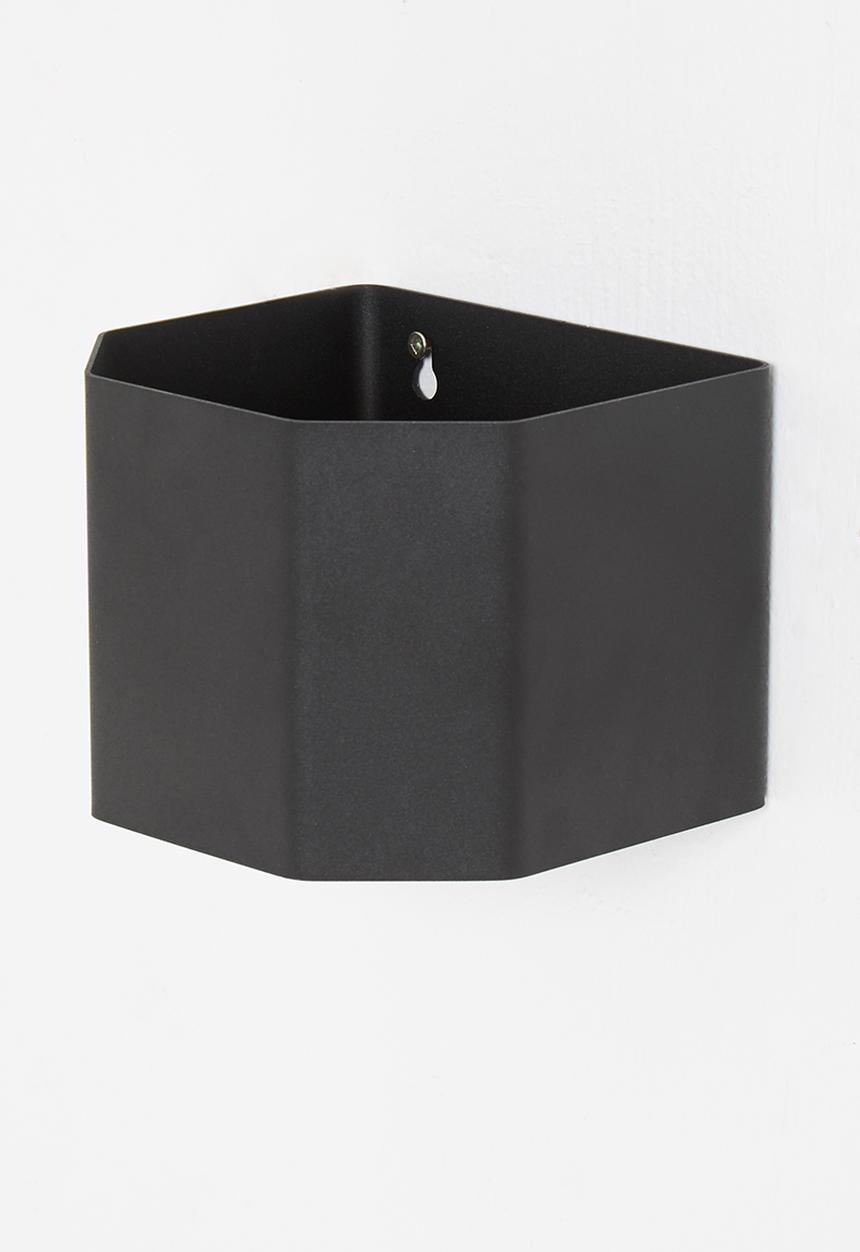 Emerging Creatives - Wall mounted herb box - black