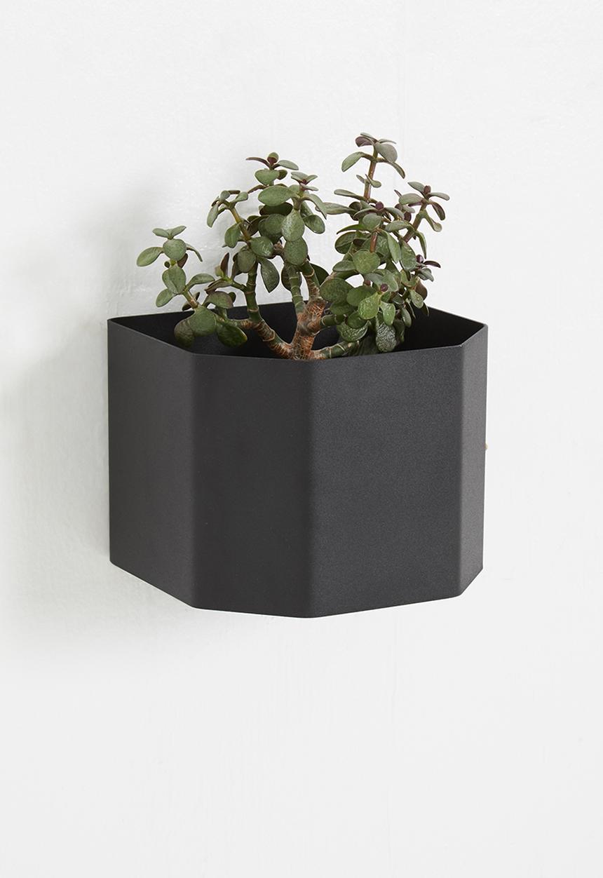 Emerging Creatives - Wall mounted herb box - black