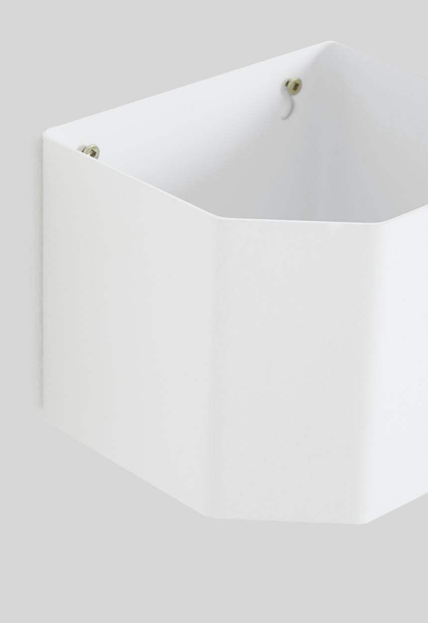 Emerging Creatives - Wall mounted herb box - white