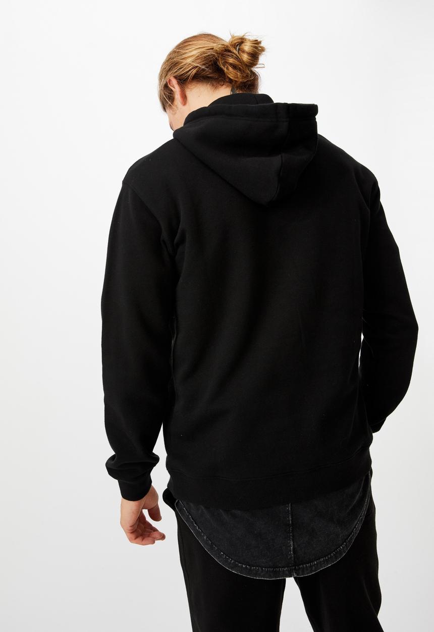 Cotton On - Essential fleece pullover - black