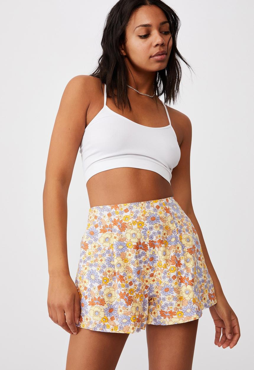 Cotton On - Paradise short - nikita floral white
