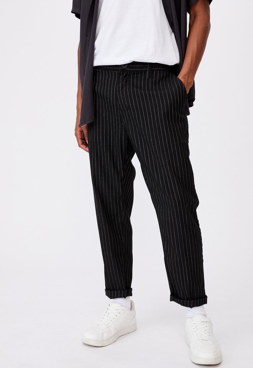 Cotton On - Oxford trouser - black 