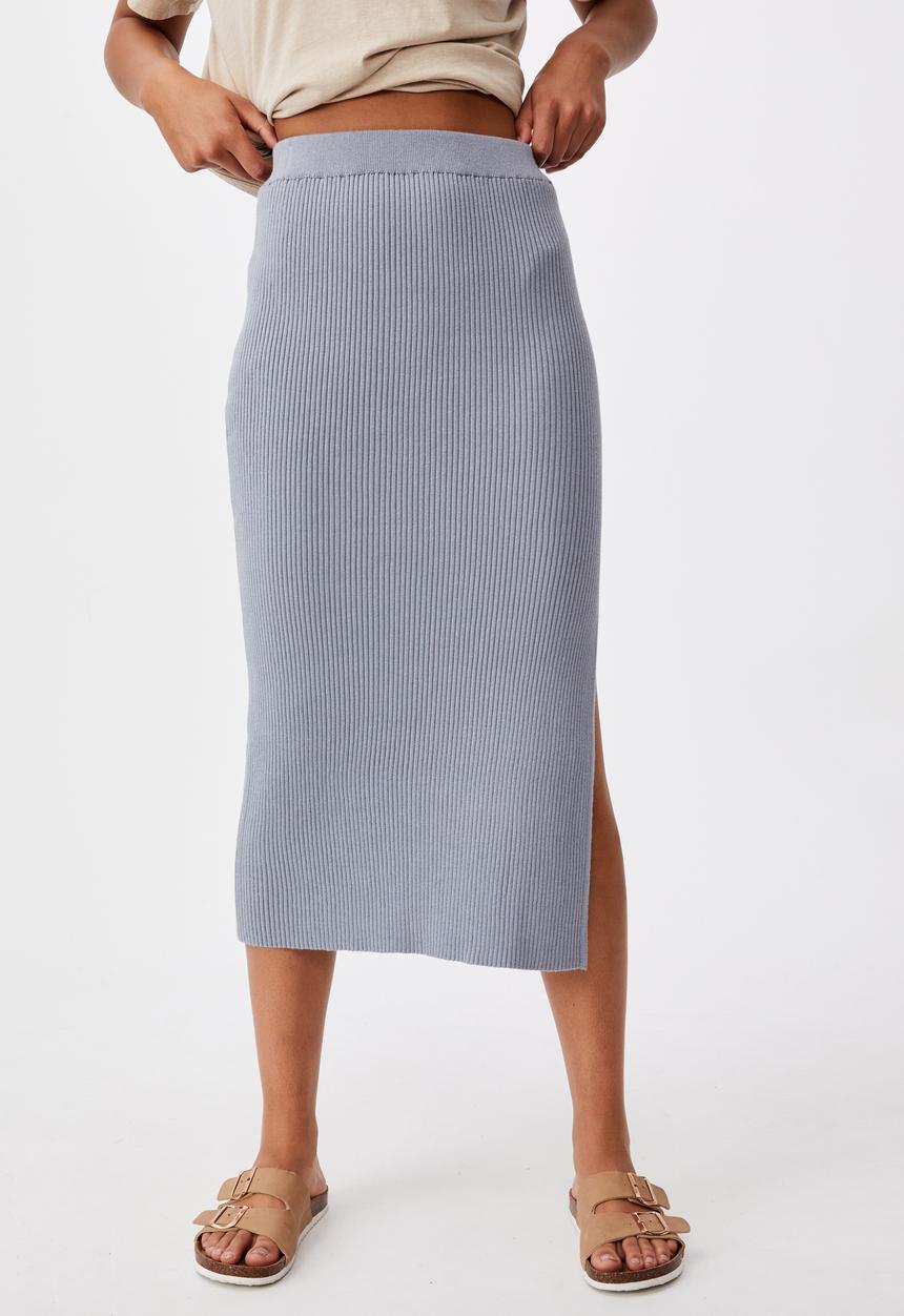 Cotton On - Stella knit midi skirt - tradwinds
