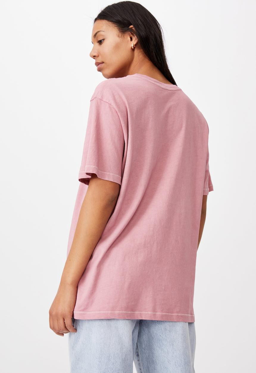 Cotton On - The dad graphic tee - floral space/blush