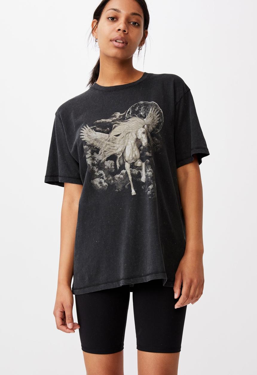 Cotton On - The dad graphic tee - black