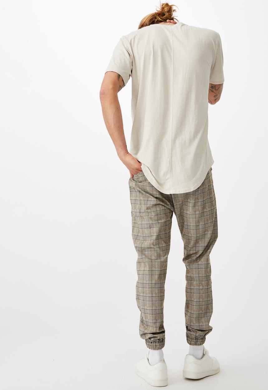 Cotton On - Drake cuffed pant - beige