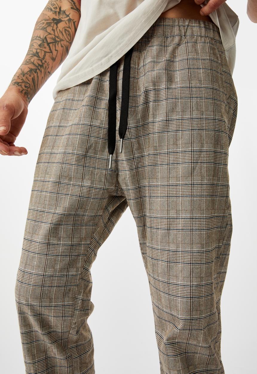 Cotton On - Drake cuffed pant - beige