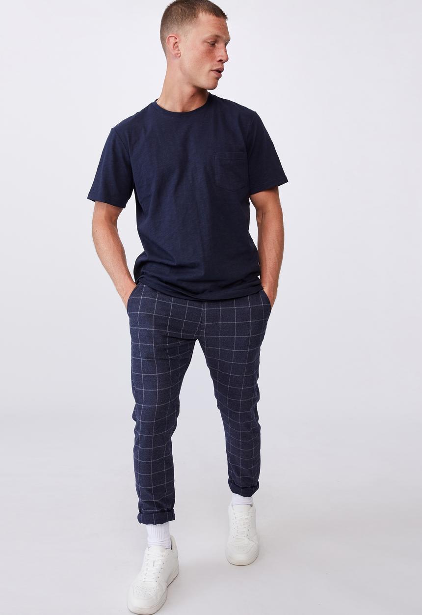 Cotton On - Skinny stretch chino - navy