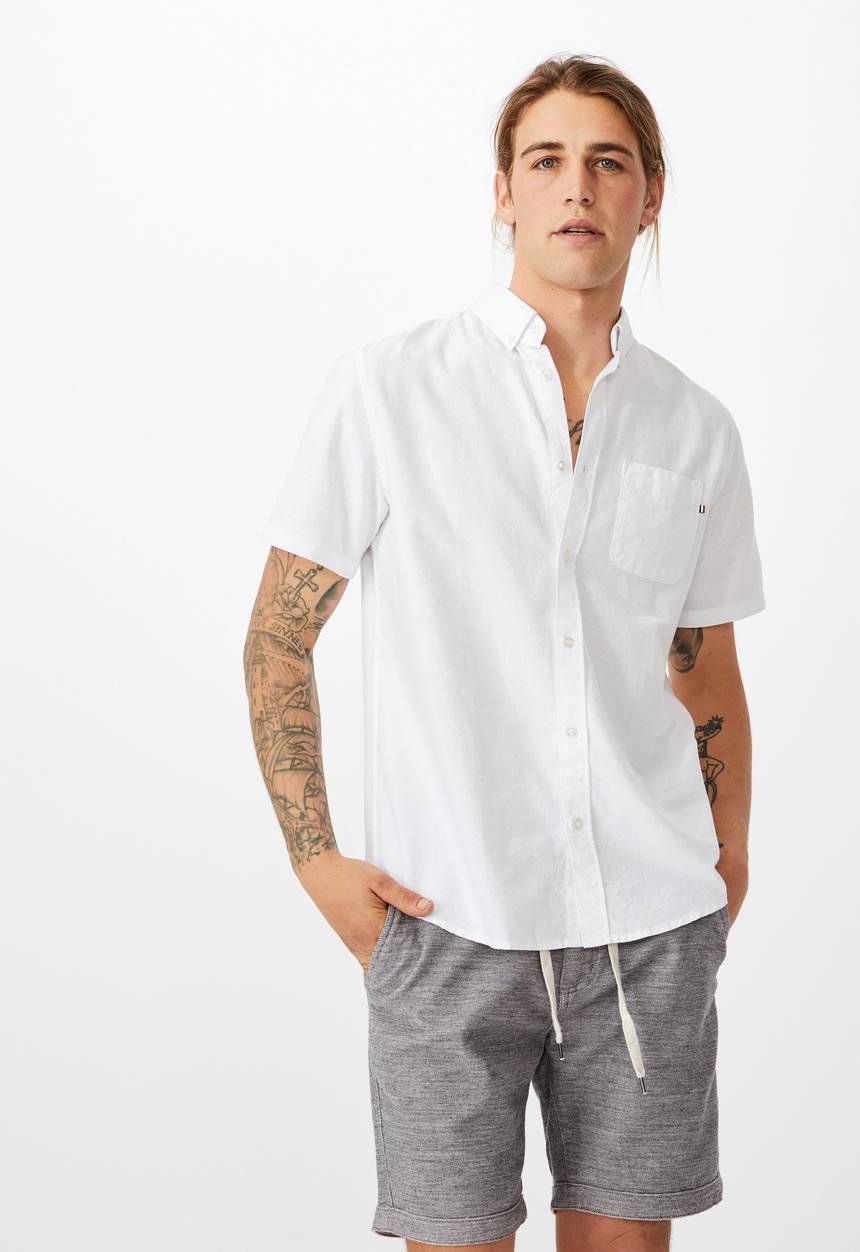 Cotton On - Tailored casual short - navy 