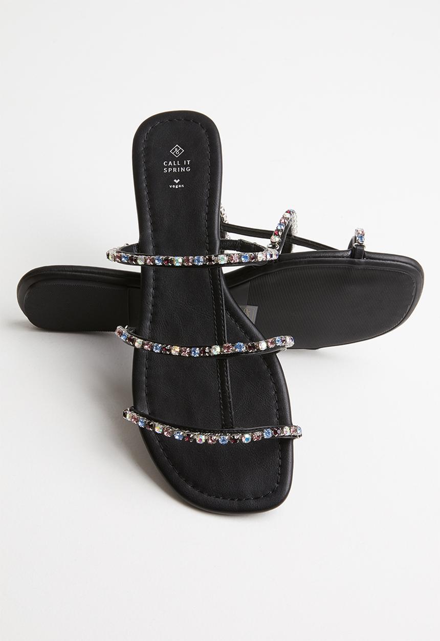 Call It Spring - Golle sandal - black syn