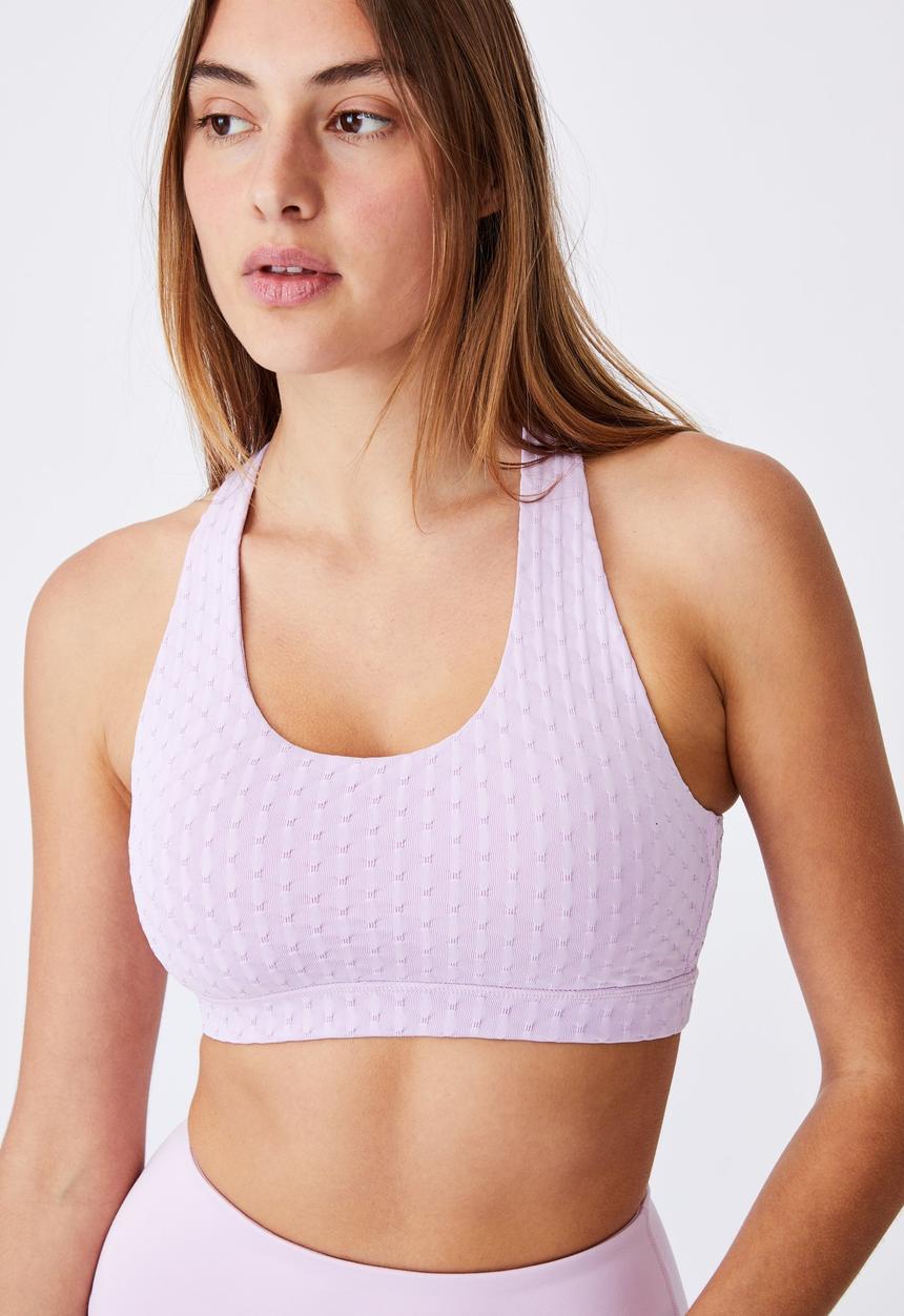 Cotton On - Workout cut out crop - blossom