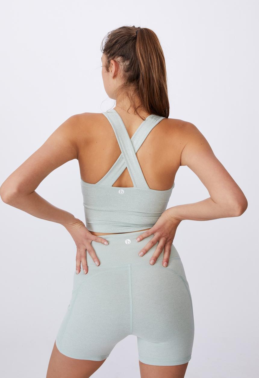 Cotton On - On the go rouched vestlette - mint