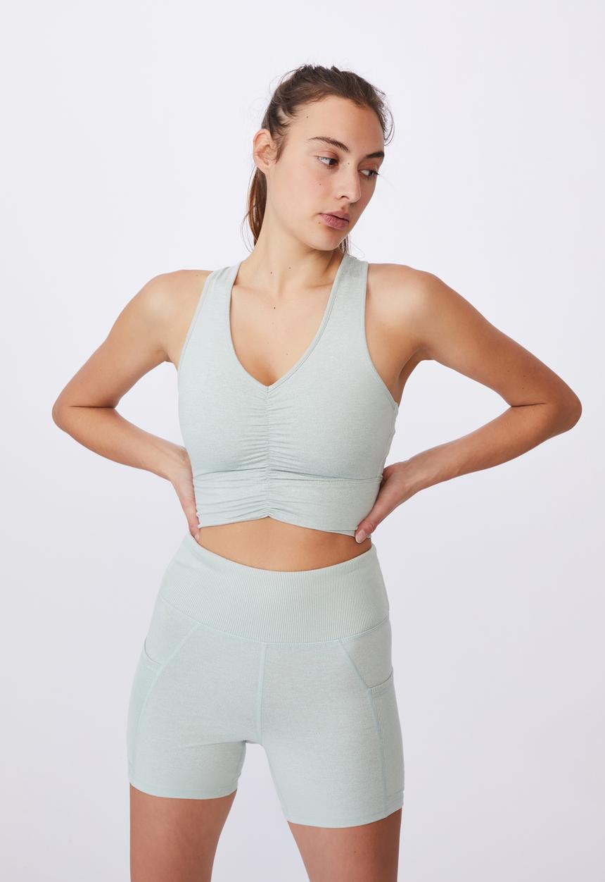 Cotton On - On the go rouched vestlette - mint