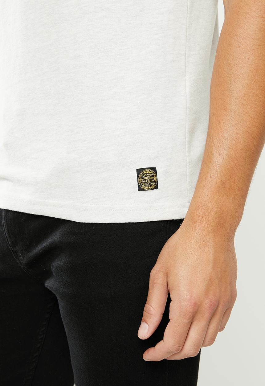 Superdry. - Copper label tee - grey