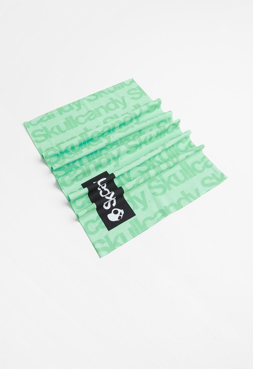 Skullcandy - All over logo print buff - green