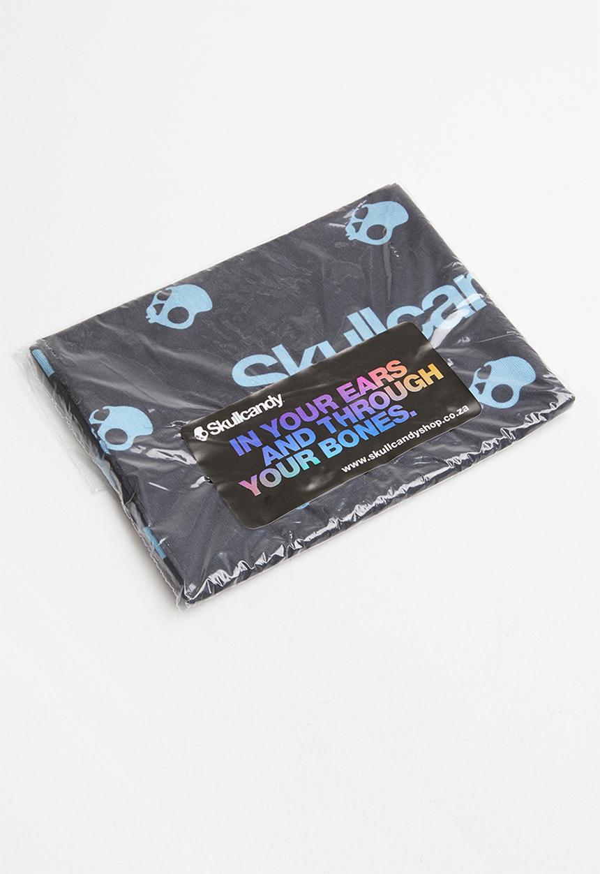 Skullcandy - All over skull print buff - blue