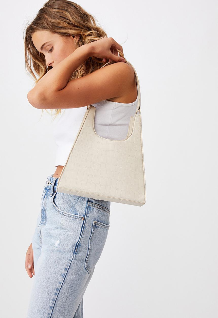 Rubi - Abby angular bag - stone 