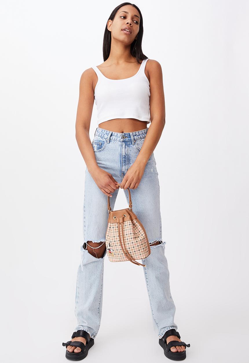 Rubi - Bella bucket bag - brown 