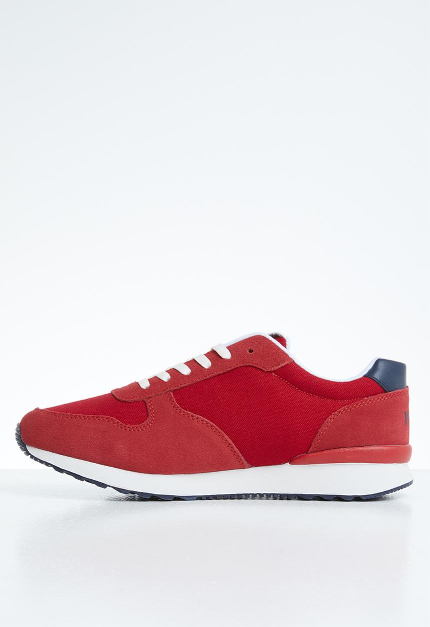 POLO - Charles retro sneaker - red