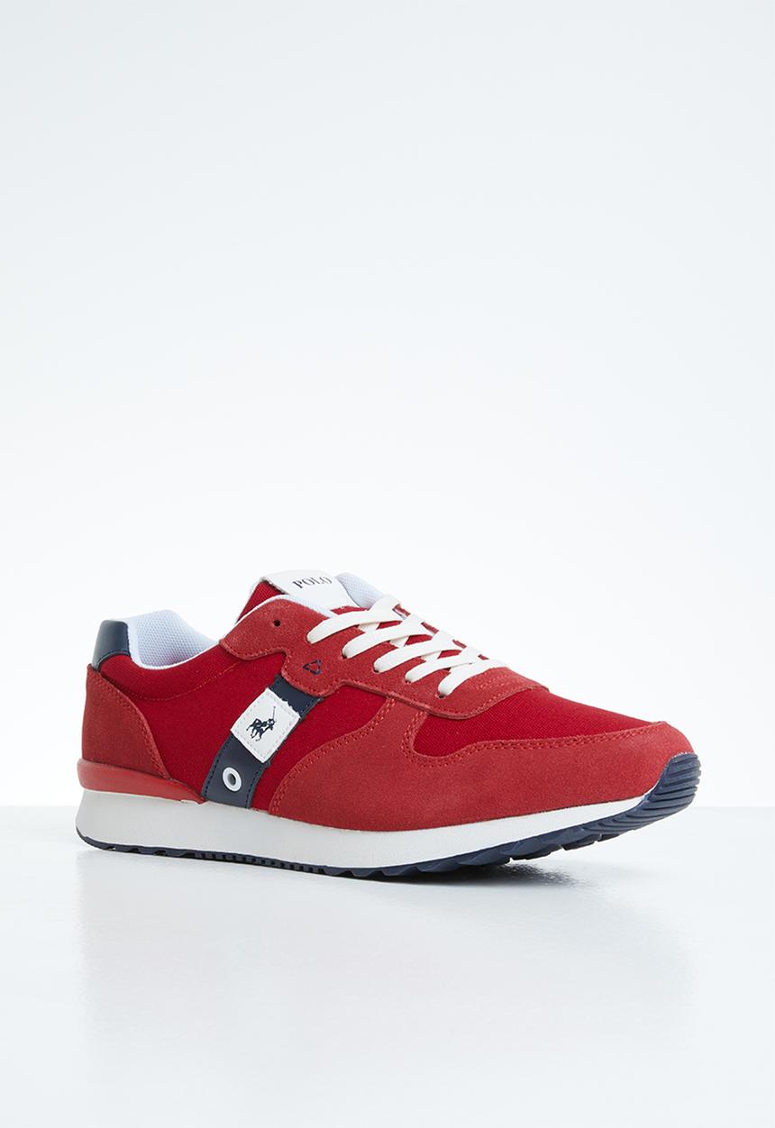 POLO - Charles retro sneaker - red