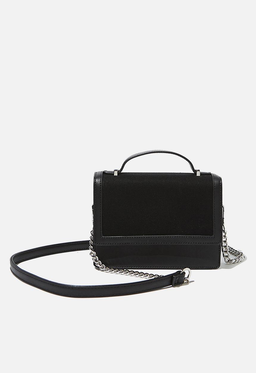 Rubi - Aria chain strap cross body bag - black