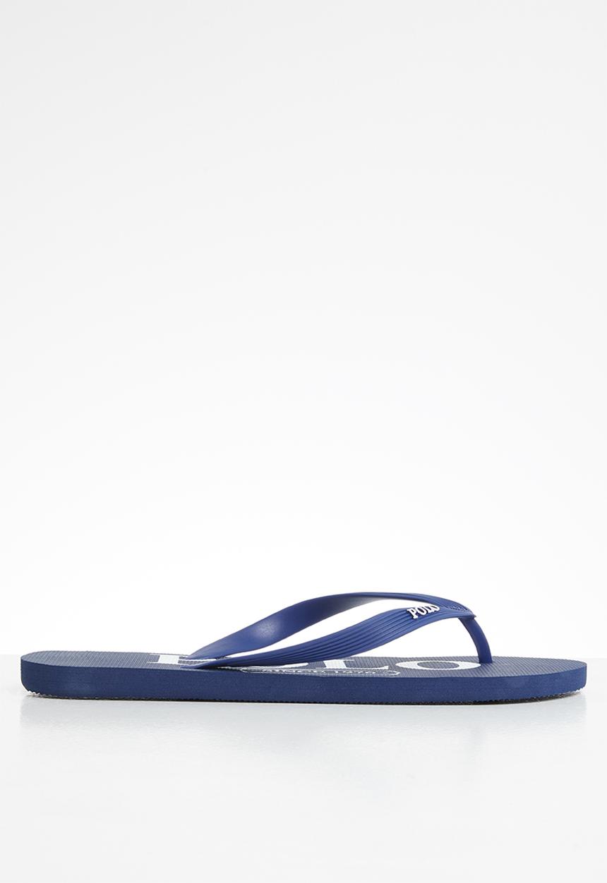 POLO - Mens kylo polo logo flip flop - navy