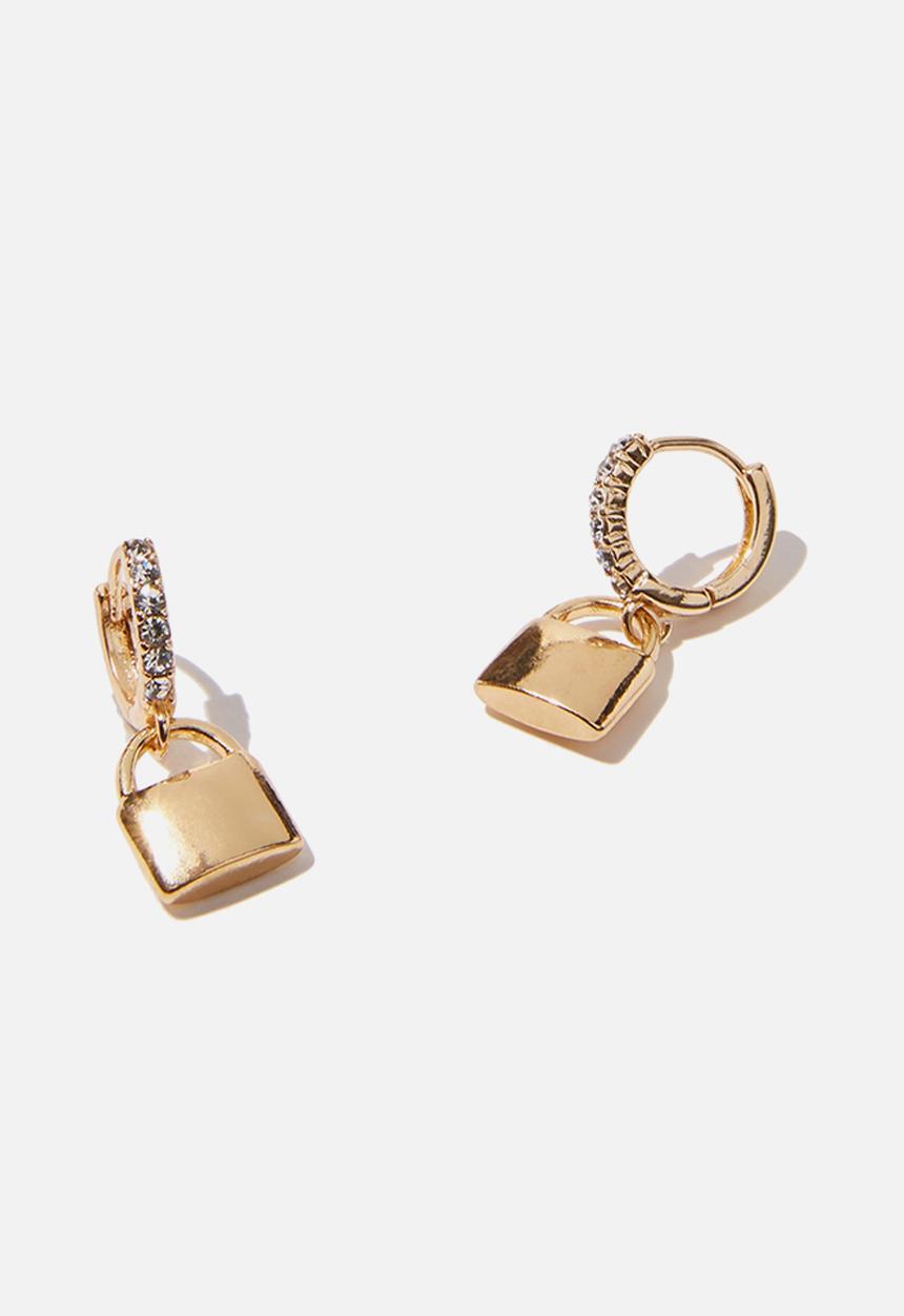 Rubi - Ear party luxe huggie hoops - gold 