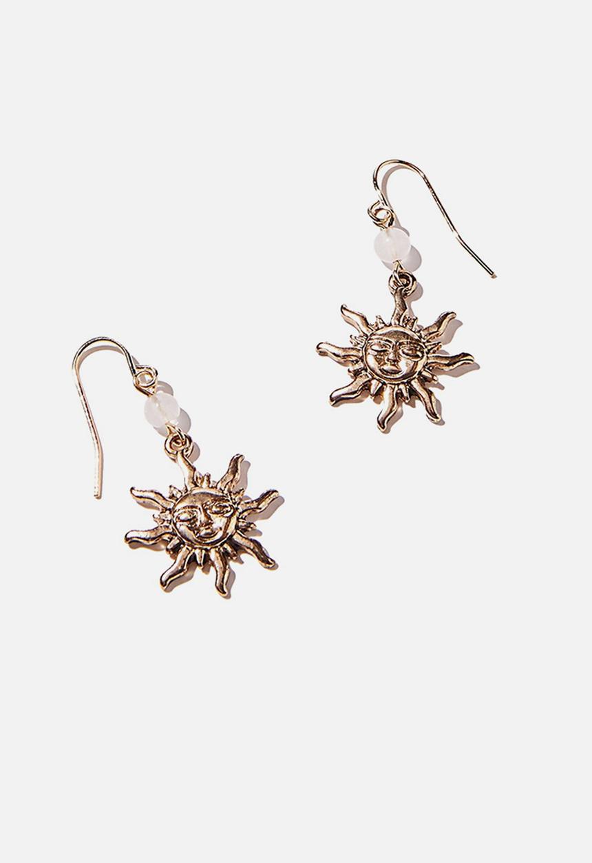 Rubi - Holiday statement earring - gold
