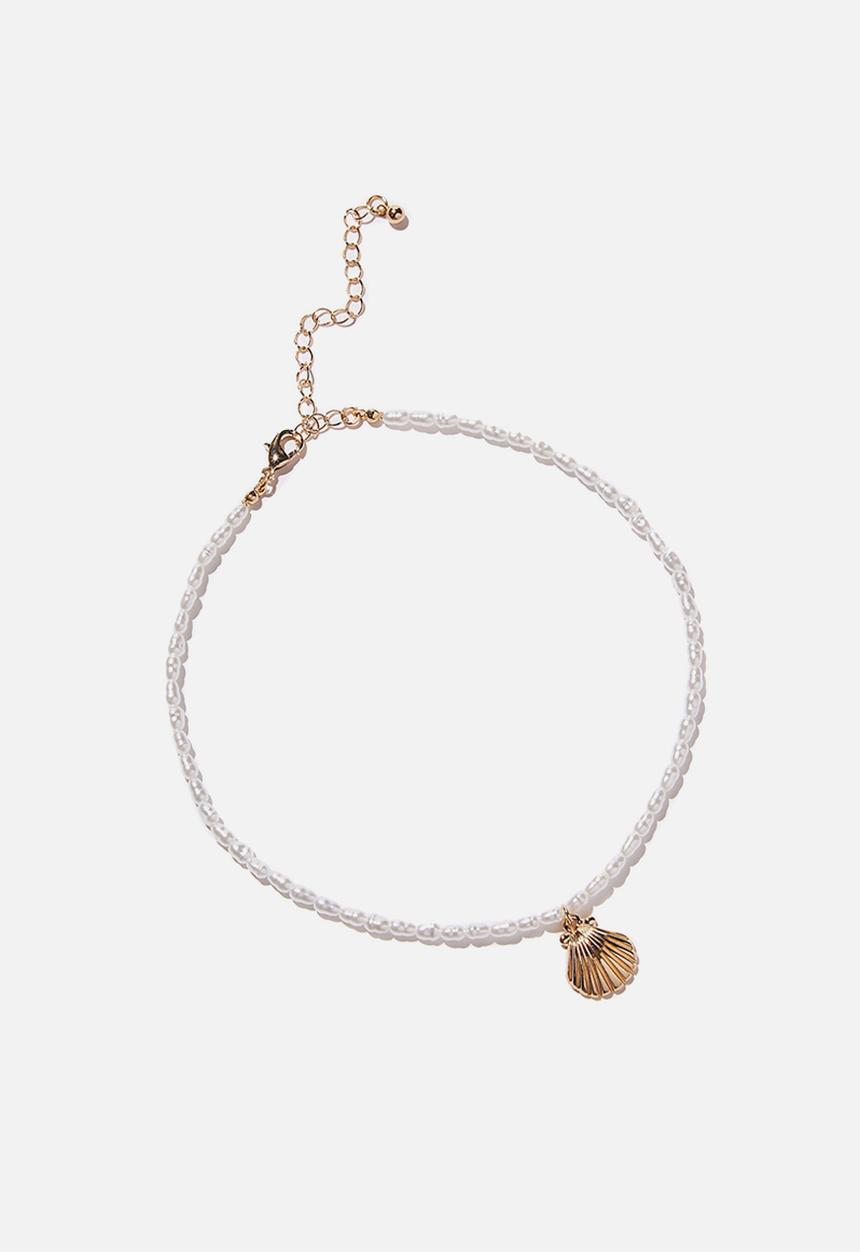 Rubi - Holiday souvenir necklace - white 
